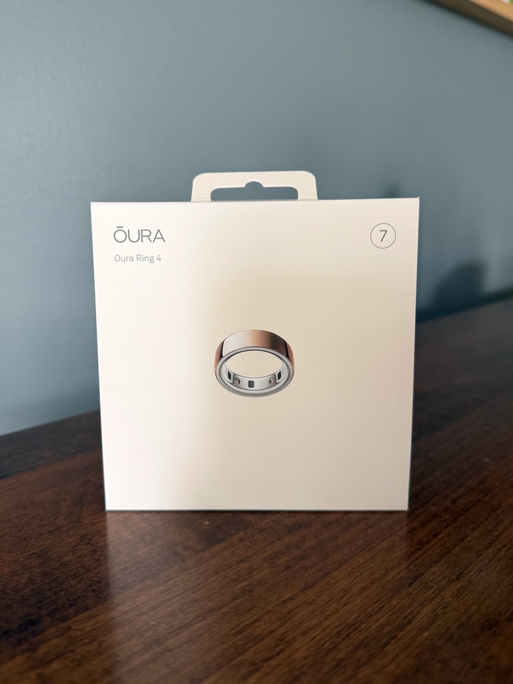 NWT Oura Ring 4 Rose Gold (Size 7)